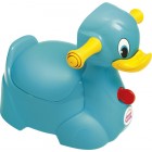 Детский горшок Ok Baby Quack с ручками, синий
